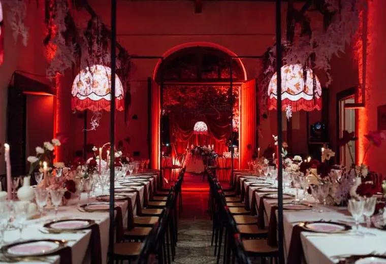 Sicilian menu and tablescape inspiration for a luxury wedding