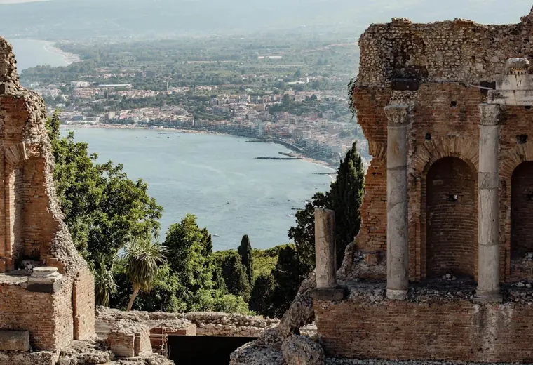 Taormina scenery in Sicily for seasonal destination wedding planning